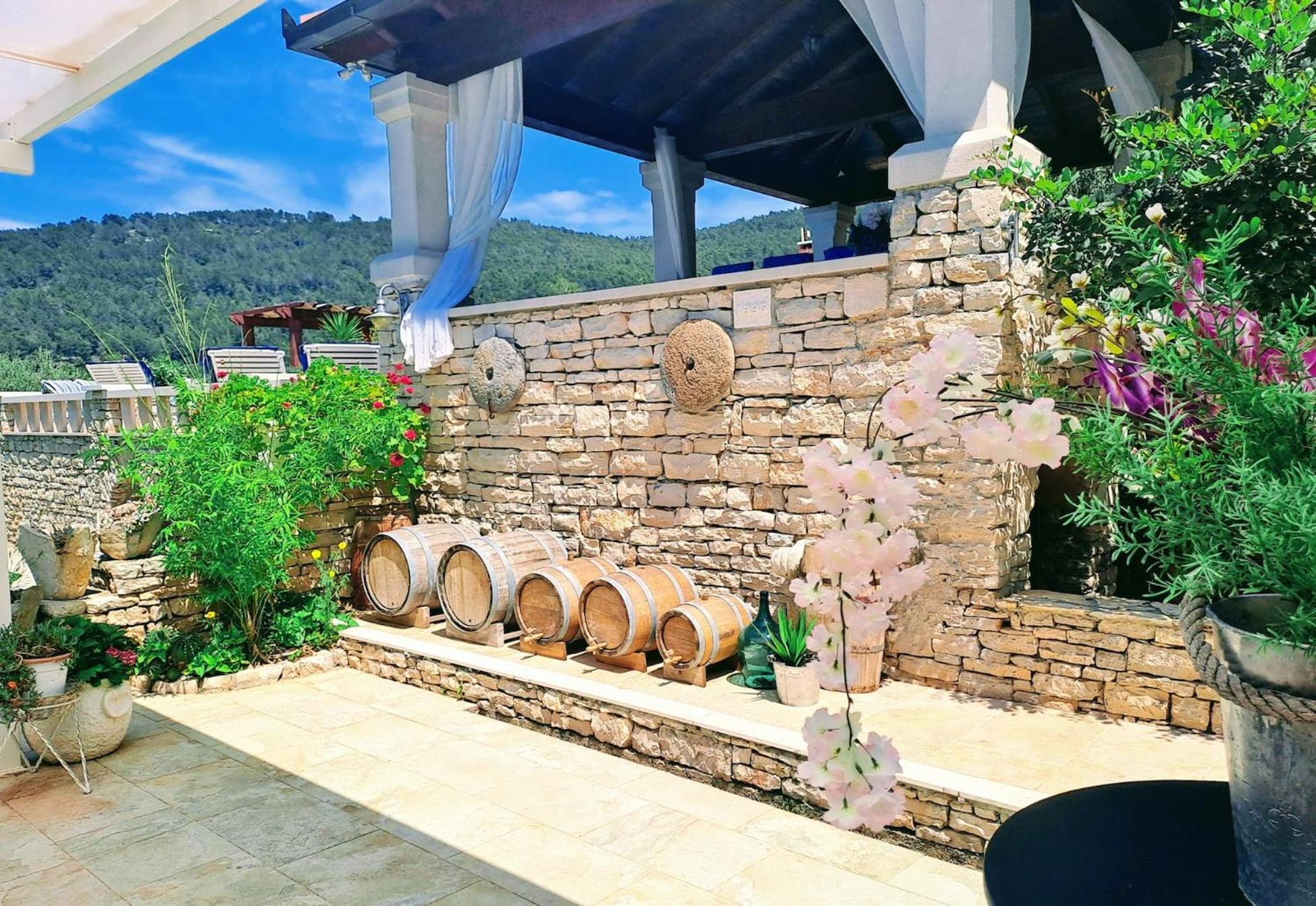Villa Stone House Poplat Vela Luka Exterior foto