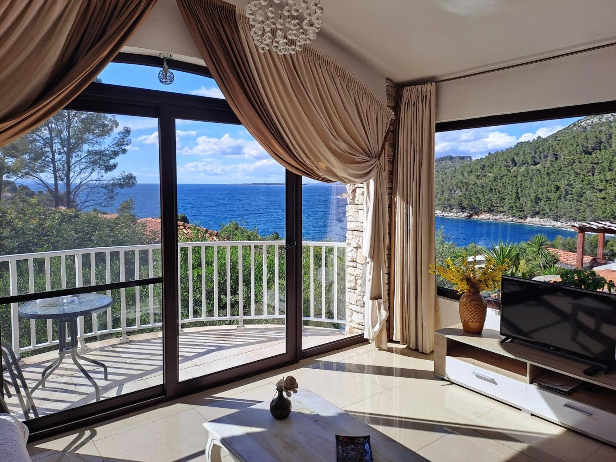 Villa Stone House Poplat Vela Luka Exterior foto