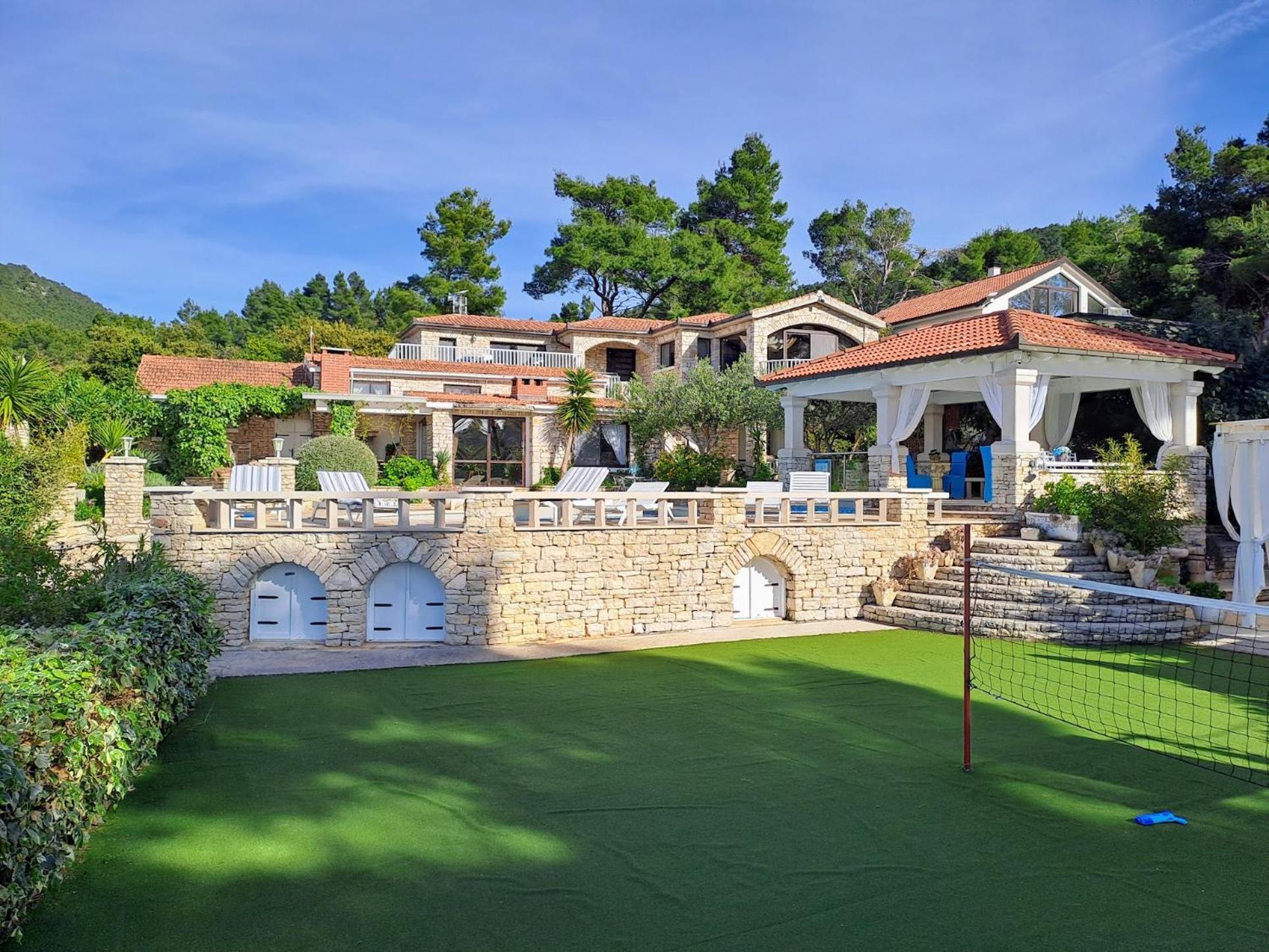 Villa Stone House Poplat Vela Luka Exterior foto
