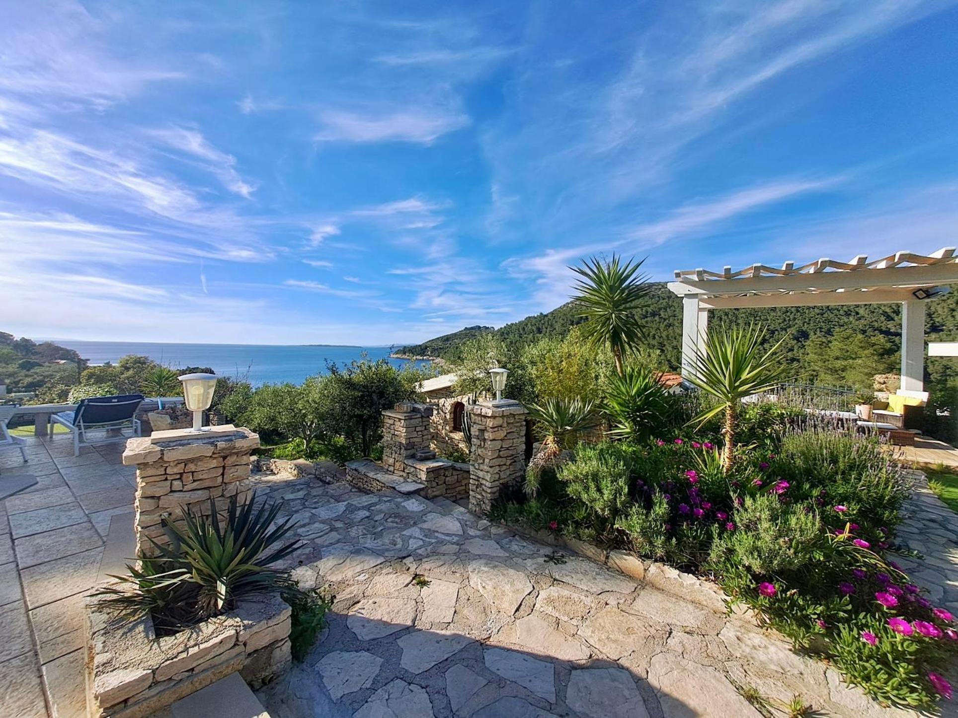Villa Stone House Poplat Vela Luka Exterior foto
