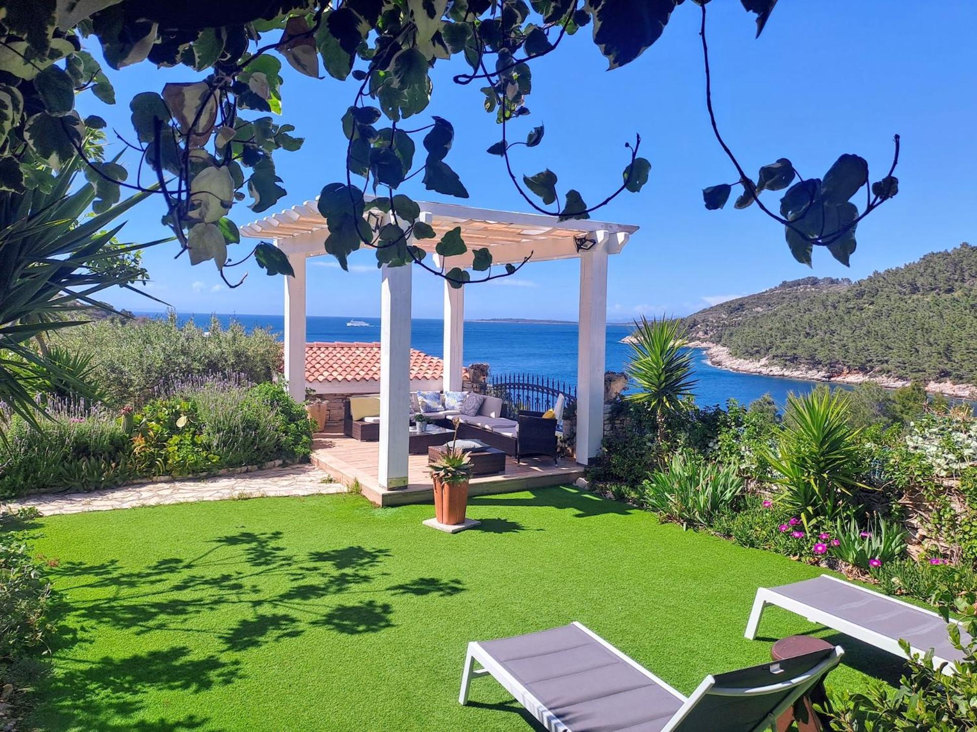 Villa Stone House Poplat Vela Luka Exterior foto