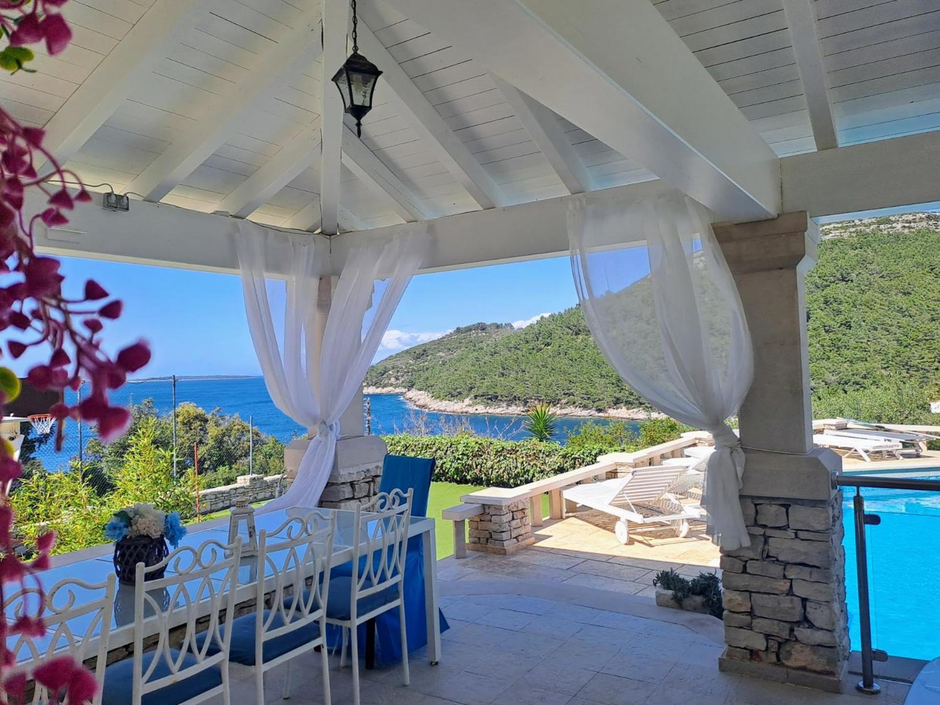 Villa Stone House Poplat Vela Luka Exterior foto