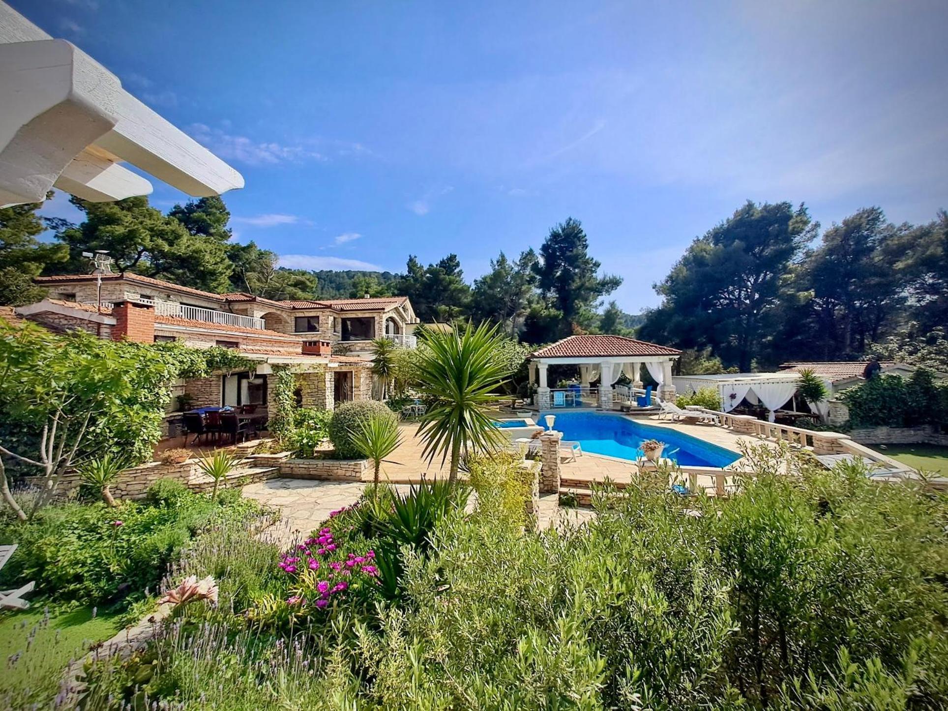 Villa Stone House Poplat Vela Luka Exterior foto