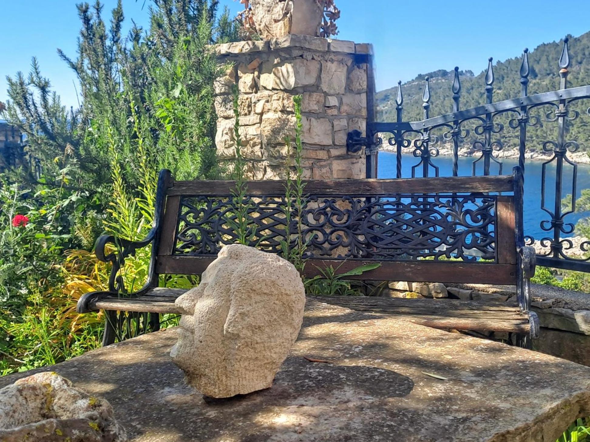 Villa Stone House Poplat Vela Luka Exterior foto