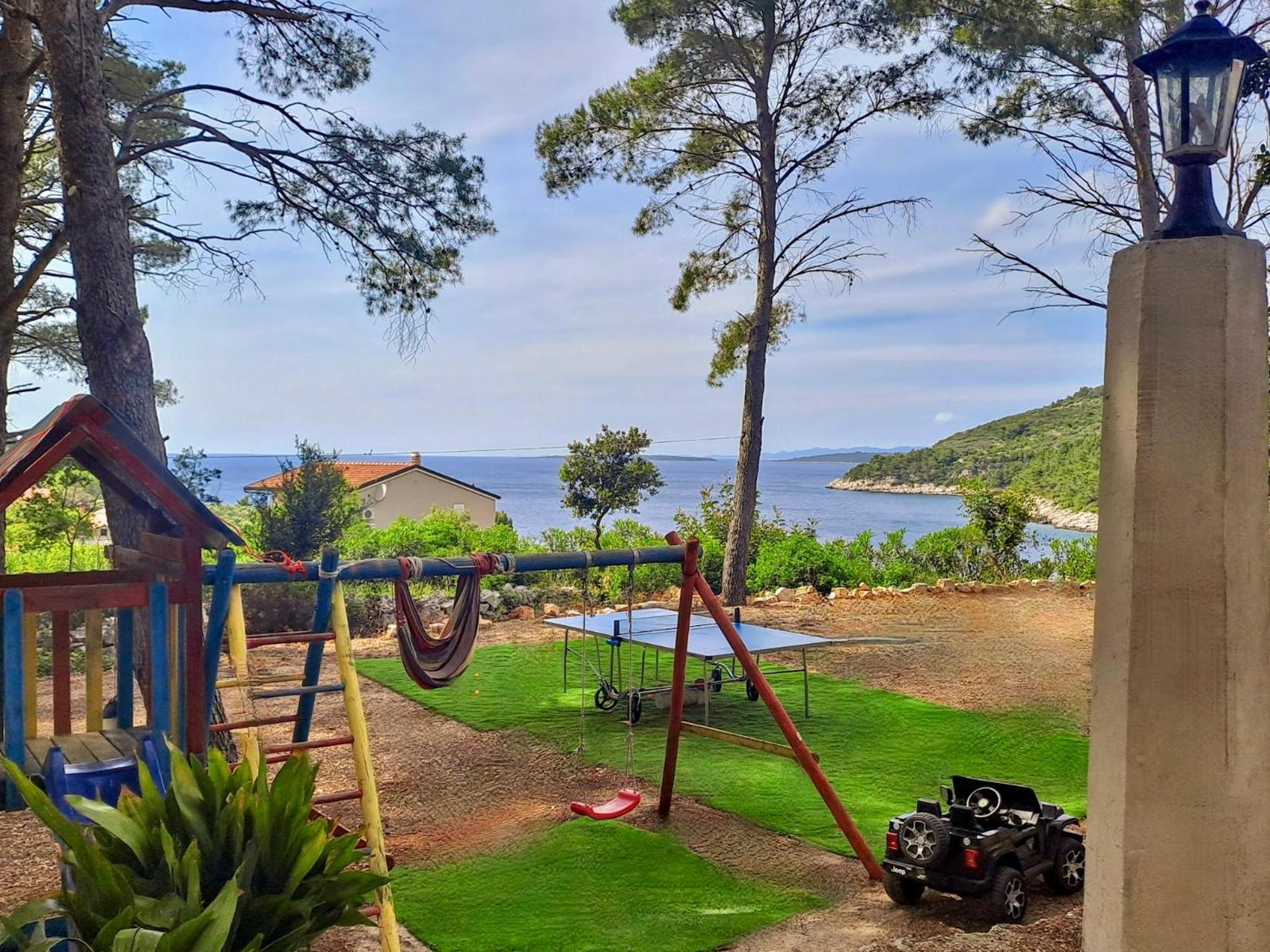 Villa Stone House Poplat Vela Luka Exterior foto